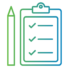 Digital Screen Checklist Icon